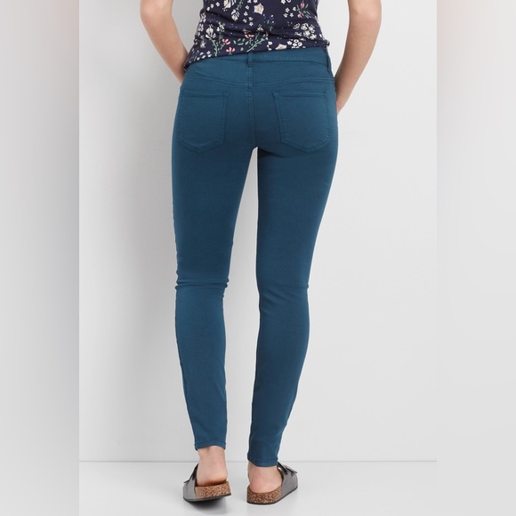 Maurice’s Teal High Waisted Jeggings Size 18W Reg (Hemmed to Petite Length) - Picture 16 of 16